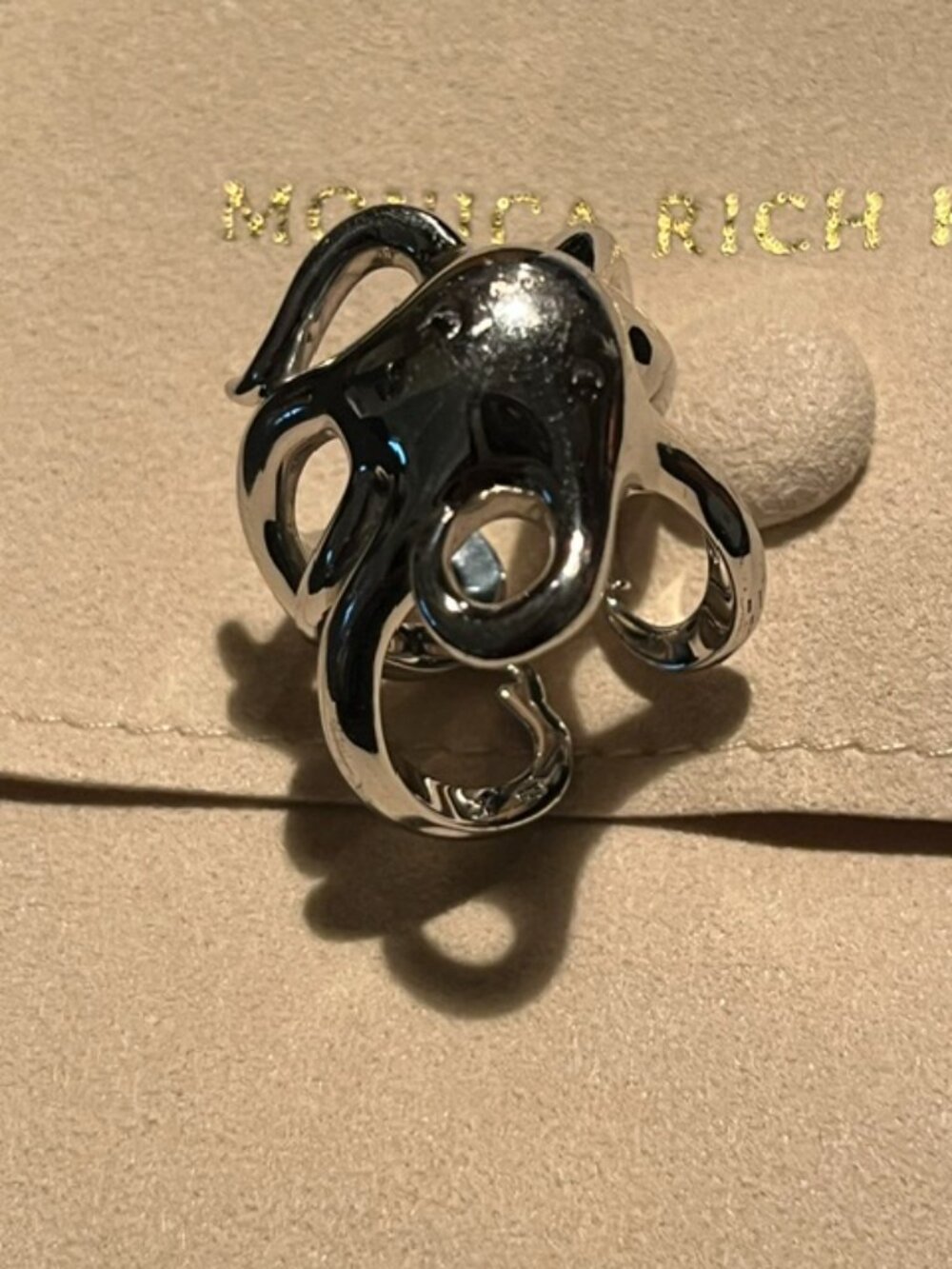 Monica Rich Kosann "Intuition" Octopus Ring - Picture 3 of 7